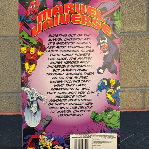 Vintage 1999 Marvel Universe Heroes Legends Spider-Man Figure Collectible - Picture 8 of 10